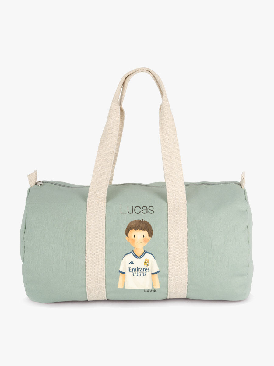 Bolsa Barril Fútbol Real Madrid Niño