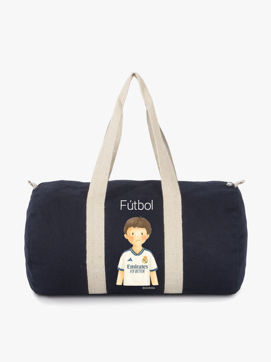 Bolsa Barril Fútbol Real Madrid Niño