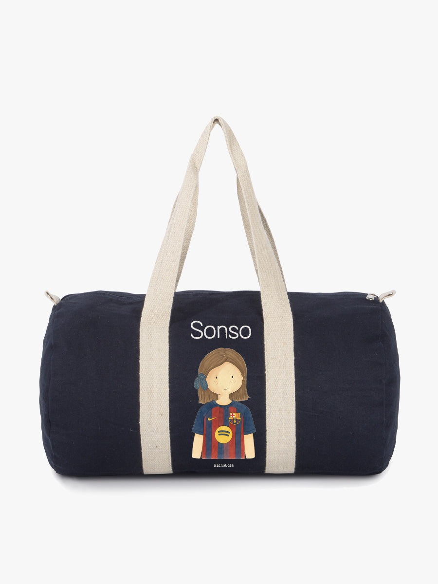 Bolsa Barril Barça Niña