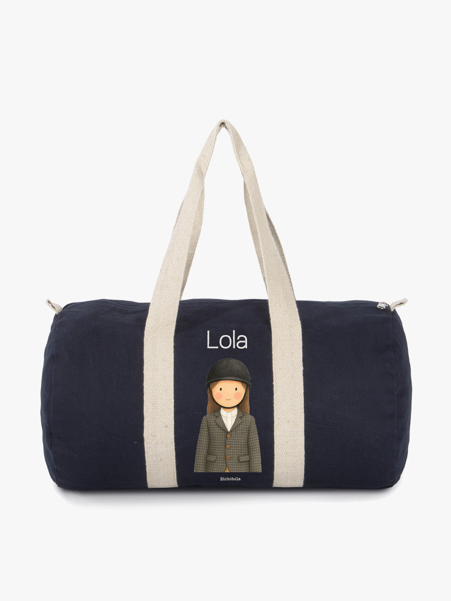 Bolsa Barril Hípica Niña