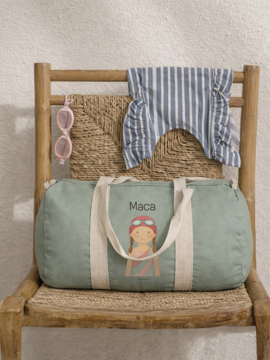 Bolsa Barril Natación Niña