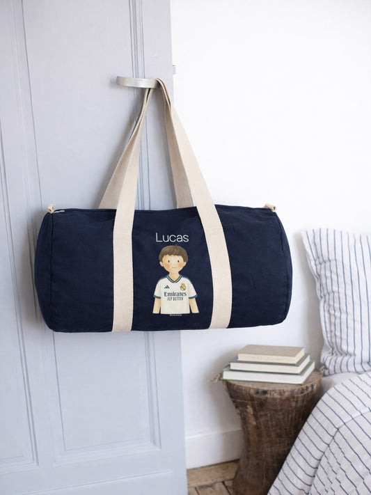 Bolsa Barril Fútbol Real Madrid Niño