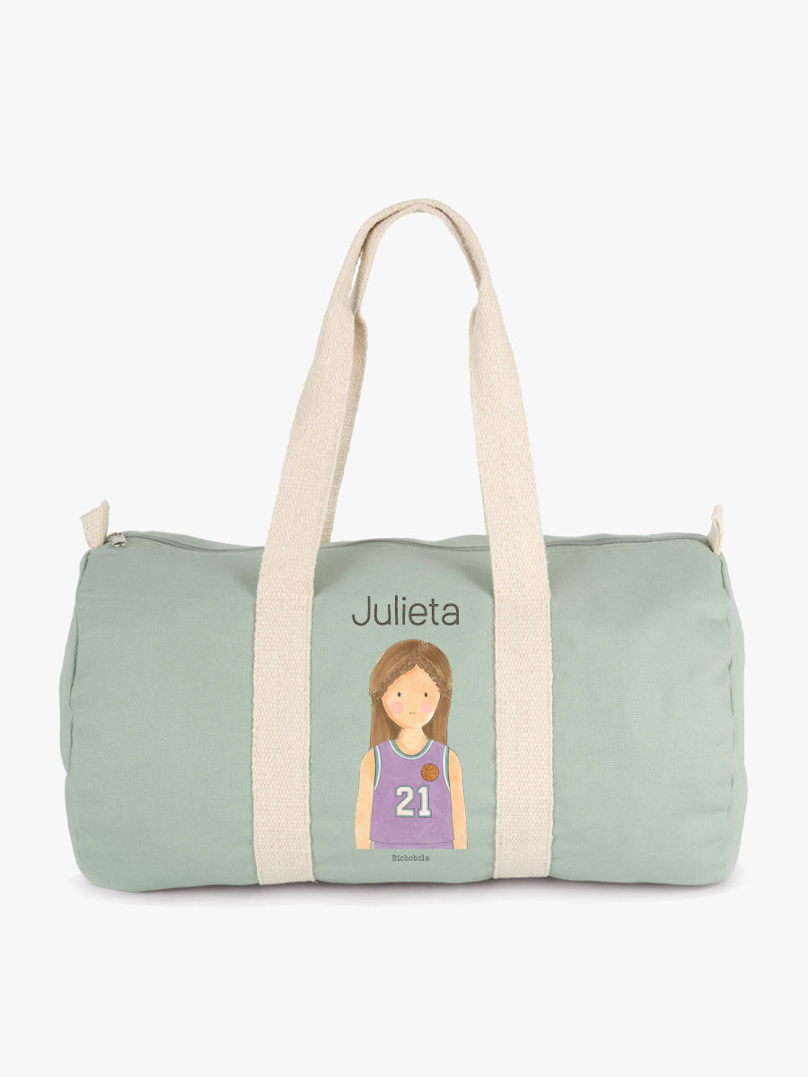 Bolsa Barril Baloncesto Niña