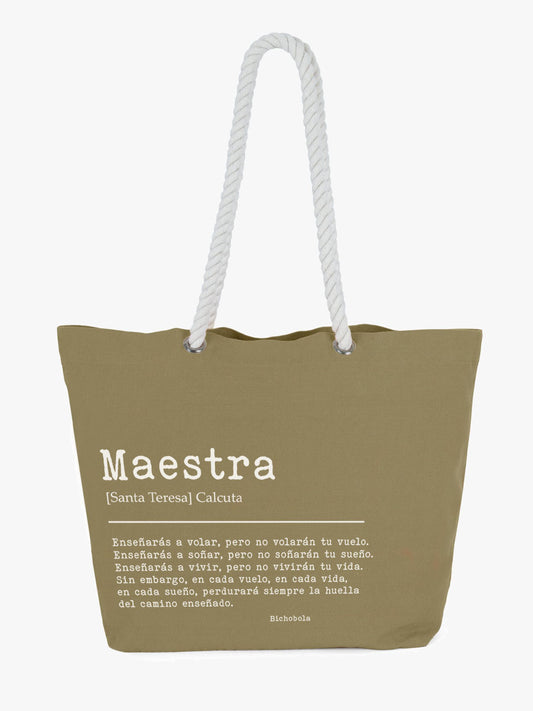 Bolsa Cordones Maestra