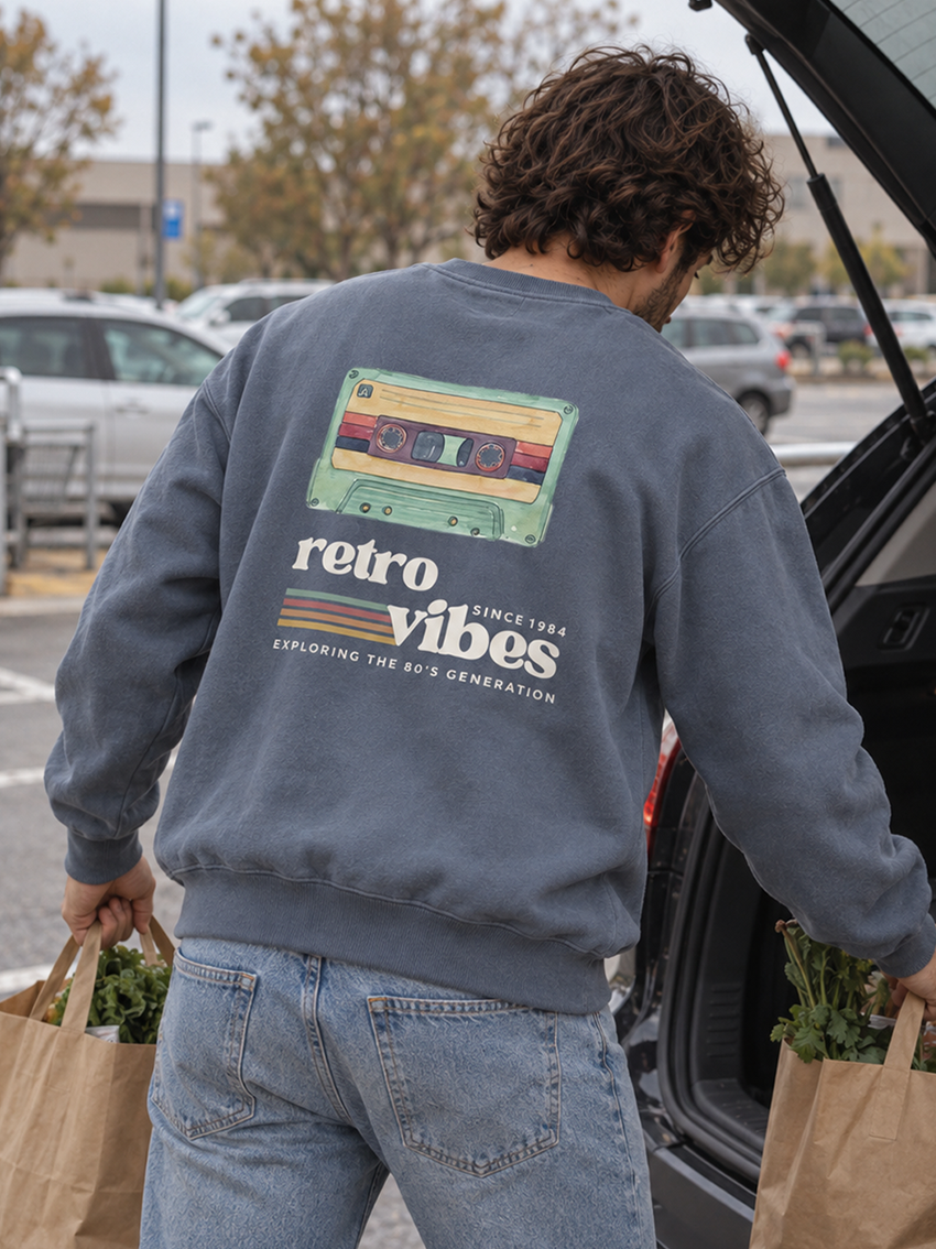Sudadera Adulto Cassette