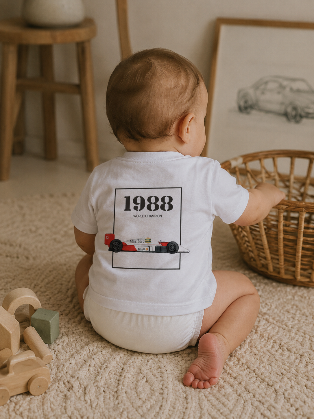 Camiseta Bebé Senna