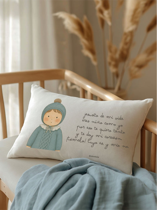 Cojín Jesusito de mi Vida Pablo