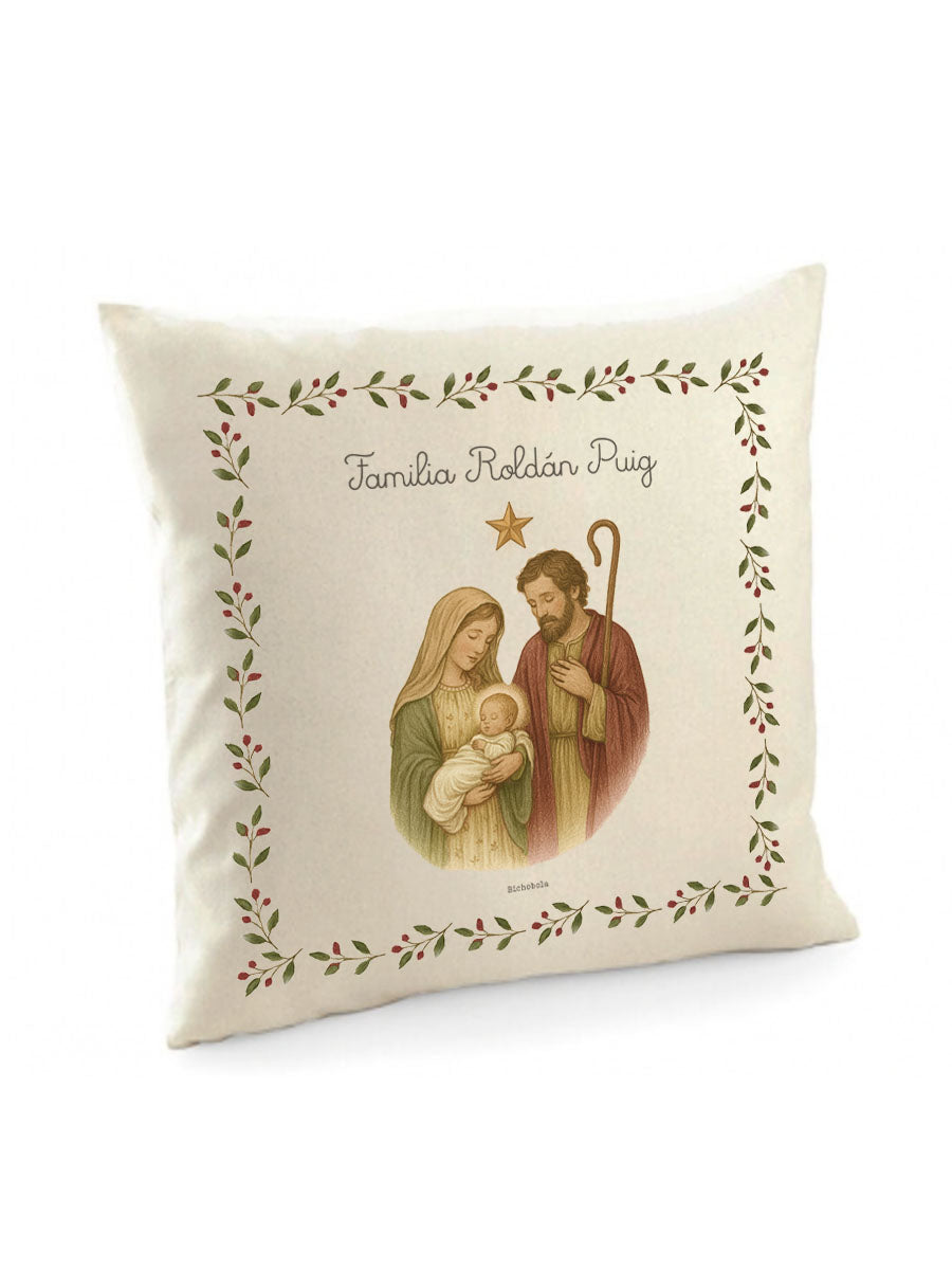 Cojín Cuadrado Sagrada Familia