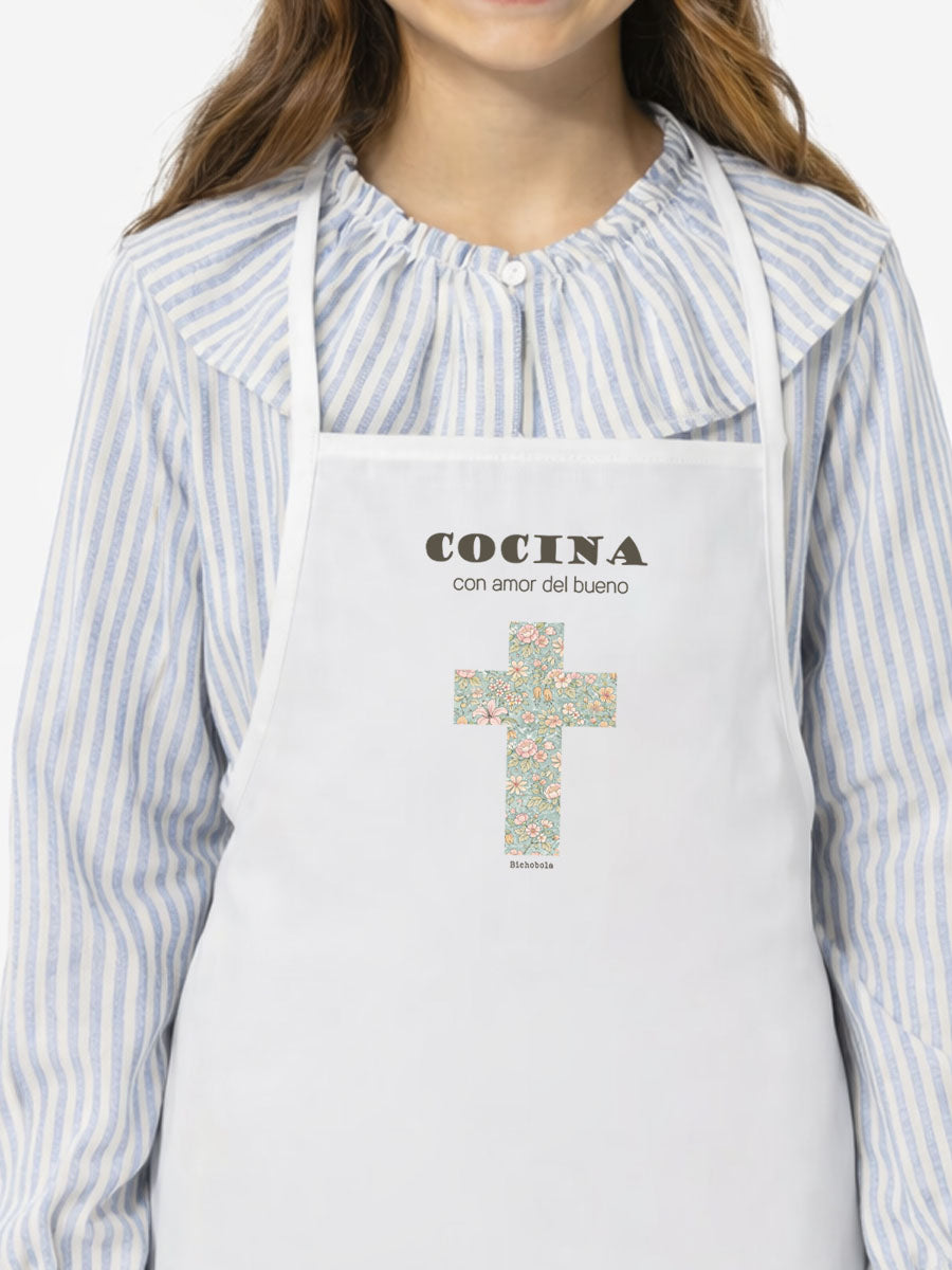 Kit Chef Jardín - Delantal y Gorro de Cocinero