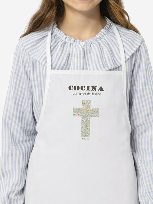 Kit Chef Jardín - Delantal y Gorro de Cocinero