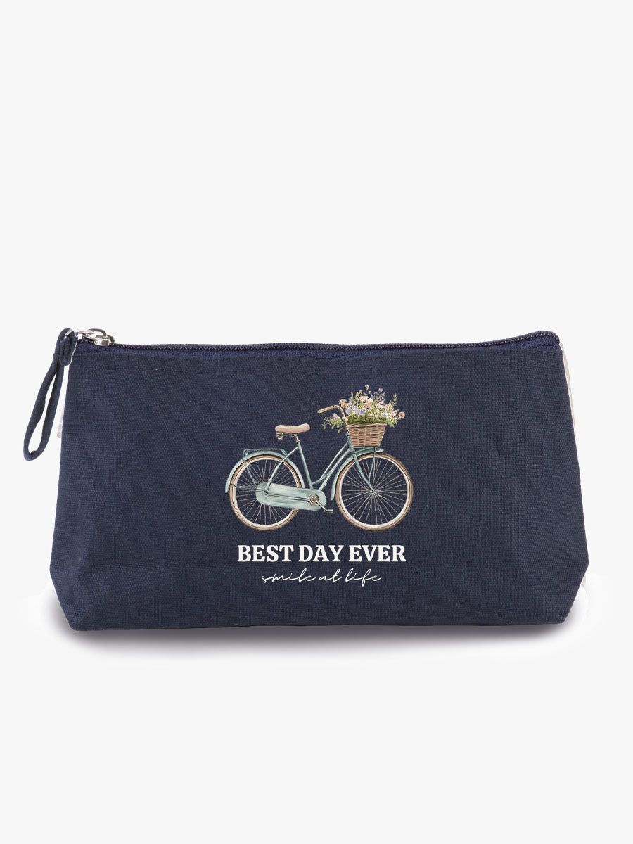Estuche Escolar Bici Azul