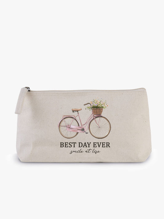 Estuche Escolar Bici Rosa