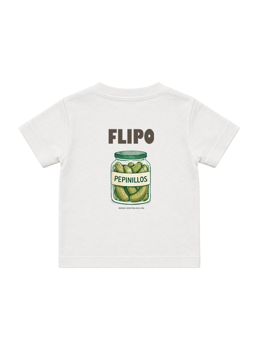 Camiseta Bebé Flipo Pepinillos