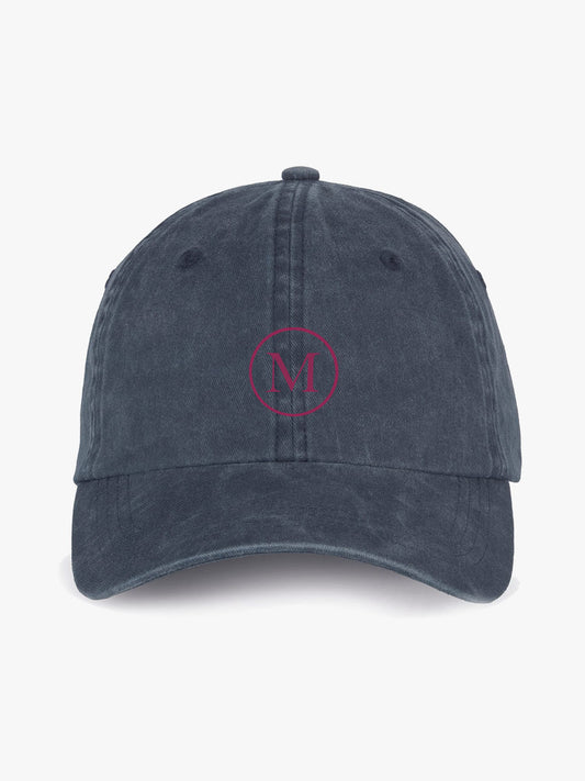 Gorra Bordada Círculo Azul