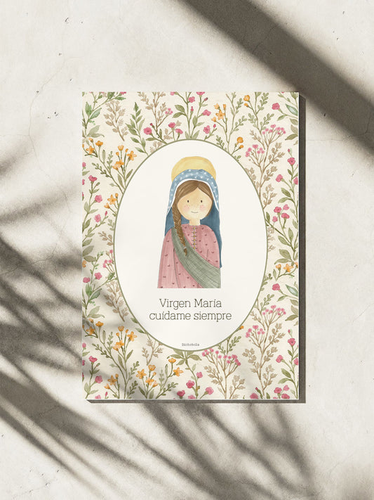 Lámina Virgen Primavera