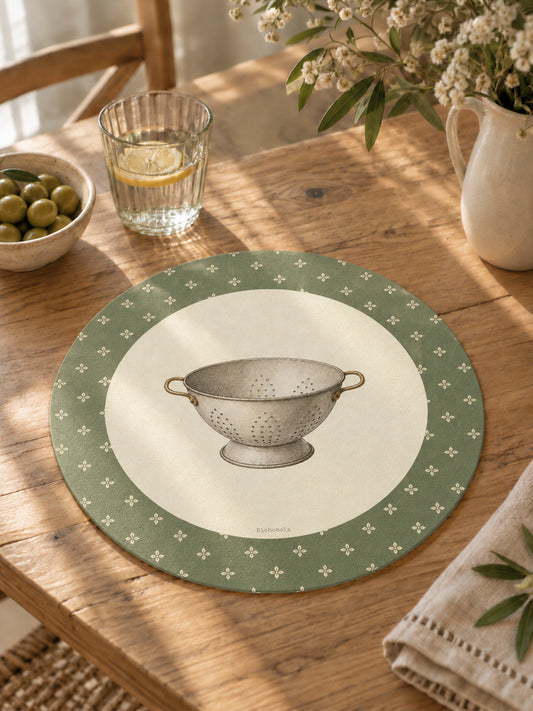 Mantel Redondo Utensilios Escurridor