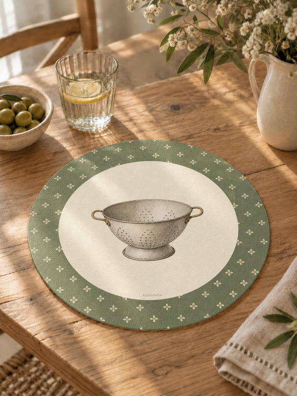 Mantel Redondo Utensilios Escurridor