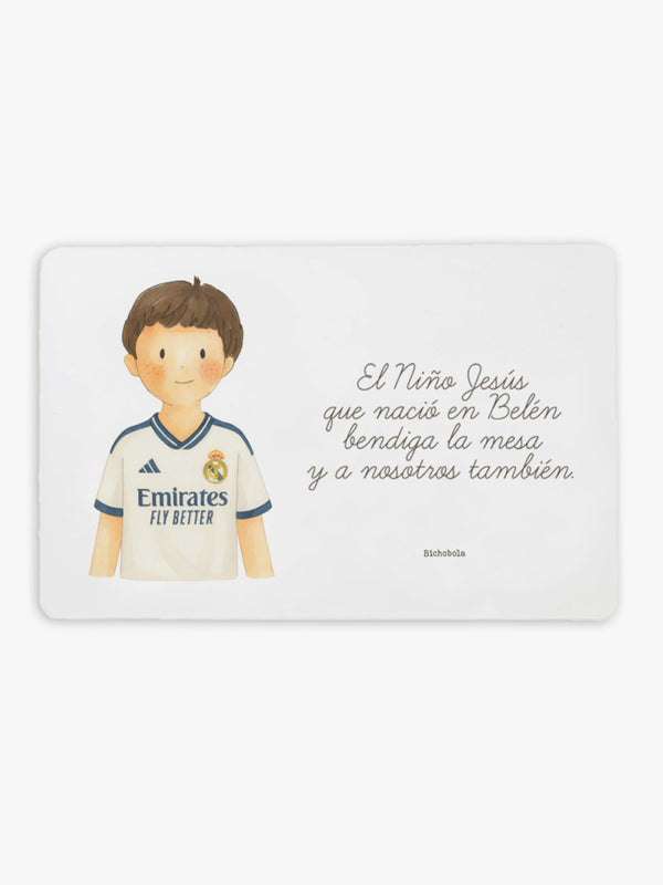 Mantel Fútbol Real Madrid Niño