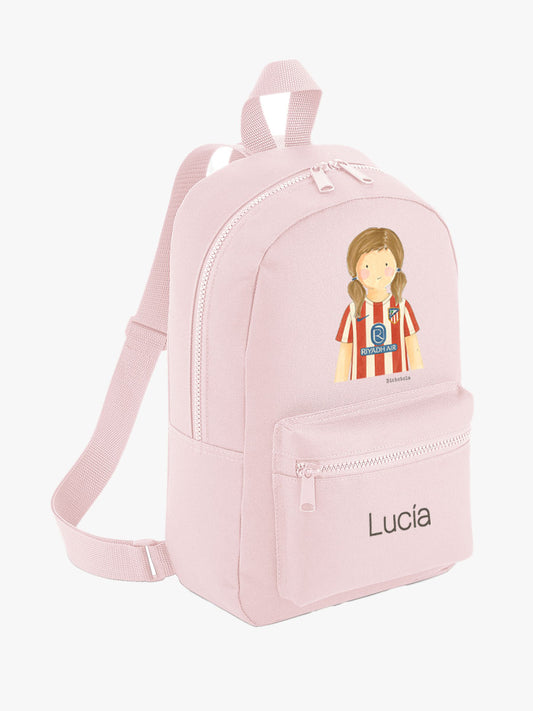 Mochila lona Atlético Madrid Niña