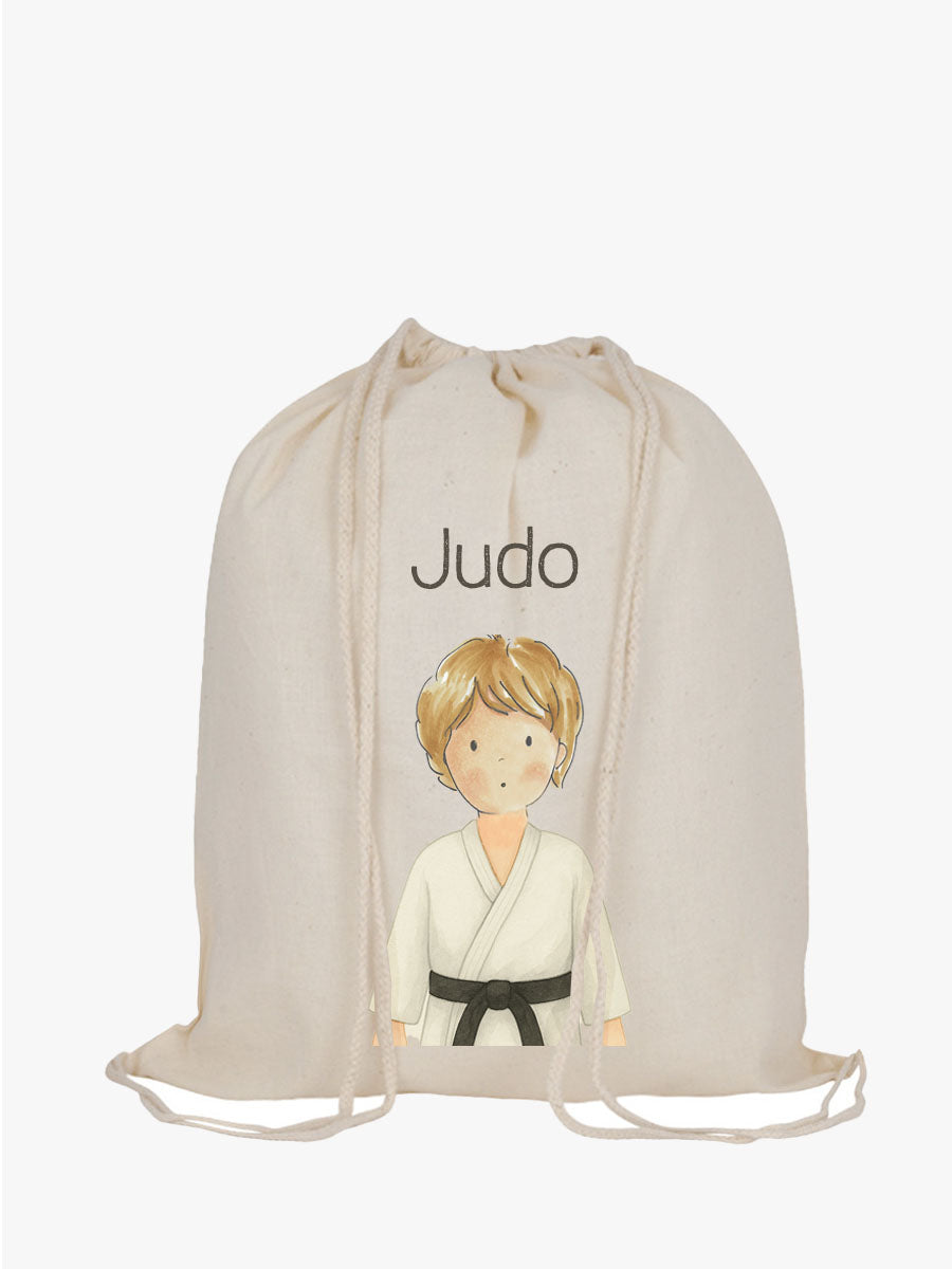 Mochila cordones Judo Niño