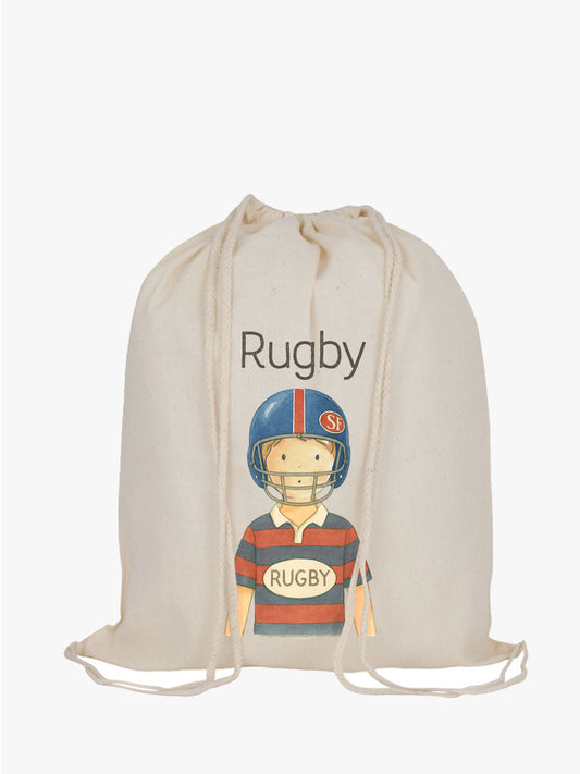 Mochila cordones Rugby