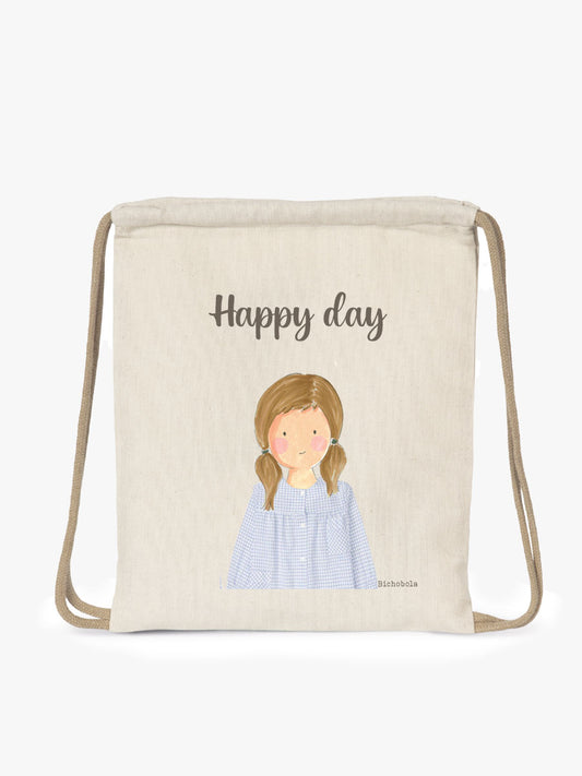 Mochila cordón Mini Colegio Arenales