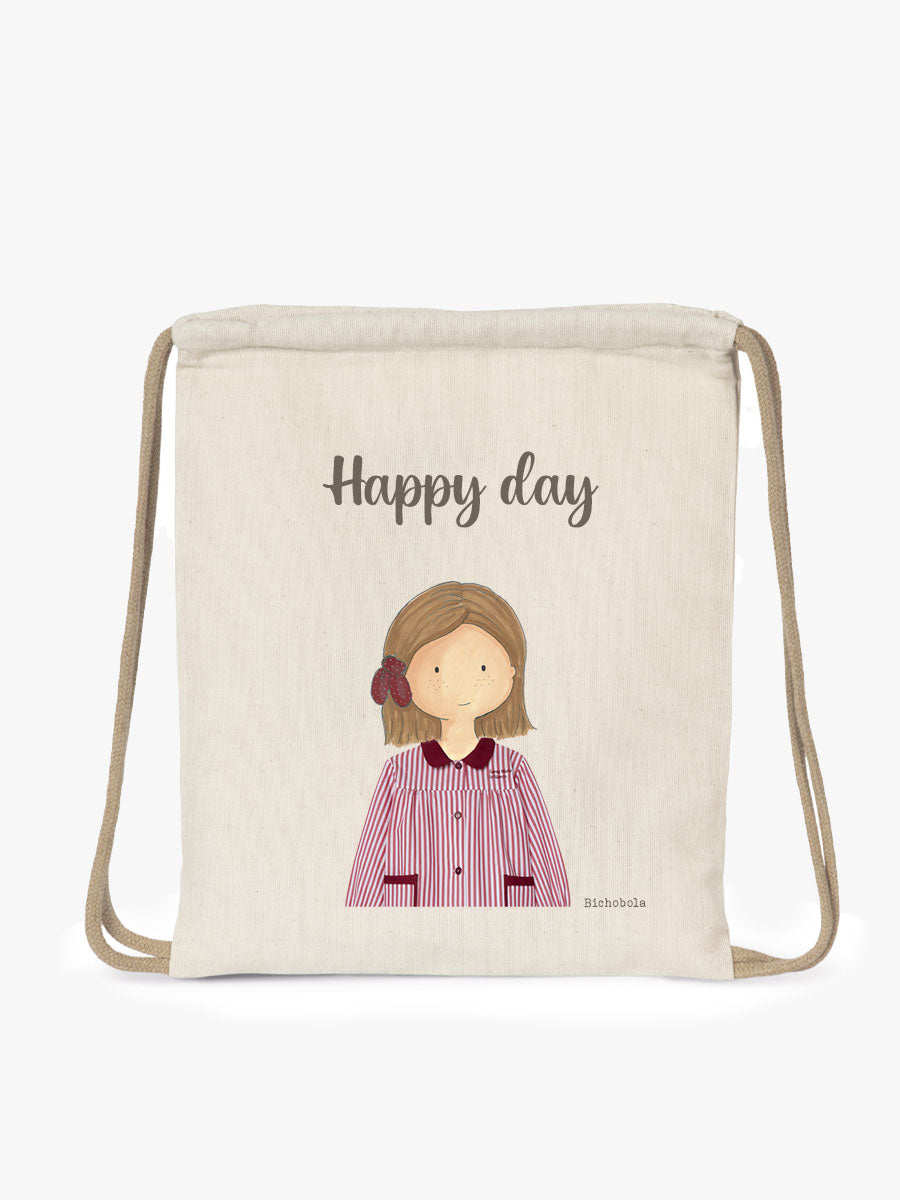 Mochila cordón Mini Colegio Santa María la Blanca