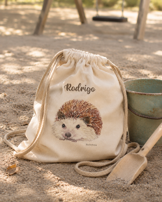 Mochila cordón Mini Erizo