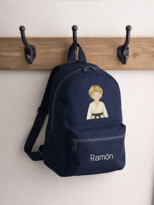 Mochila lona mini Judo Niño