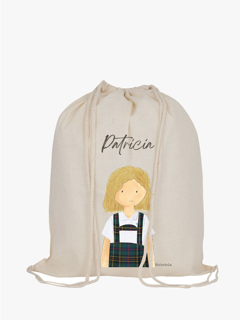 Mochila Cordones Multiusos Colegio Highlands