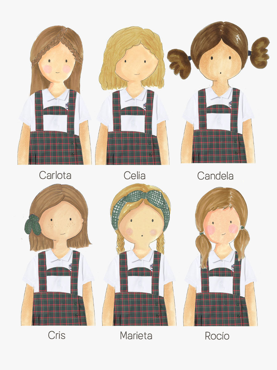 Estuche Escolar Irlandesas Niñas