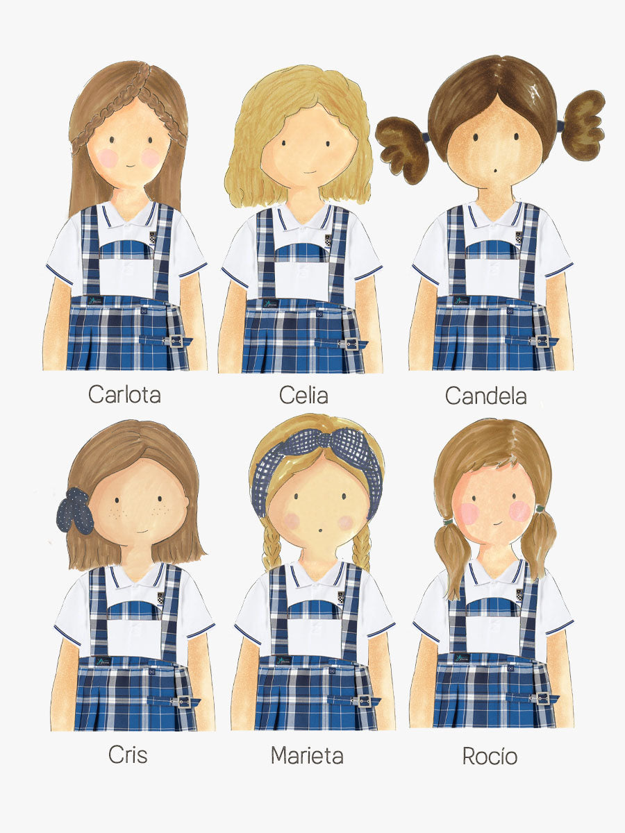 Mochila Escolar Recuerdo Jesuitas Niñas