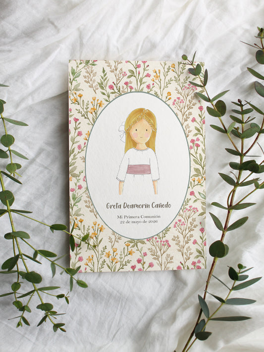 Recordatorio Comunión Primavera