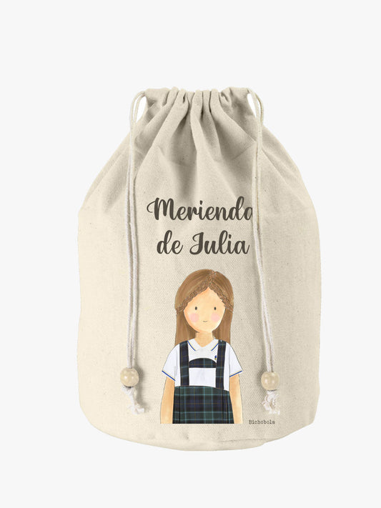 Saquito Merienda Colegio Arenales