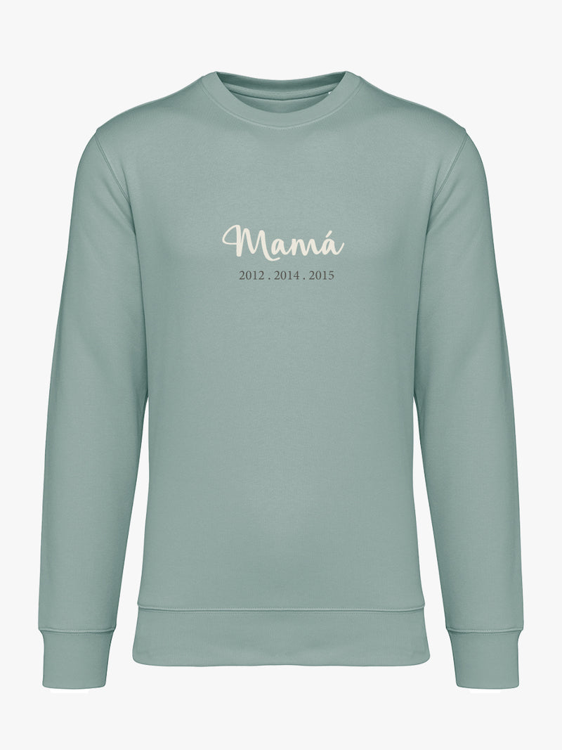 Sudadera Mamá Fechas