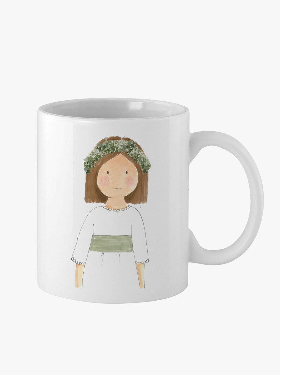 Taza Personalizada Comunión Amelia Francia