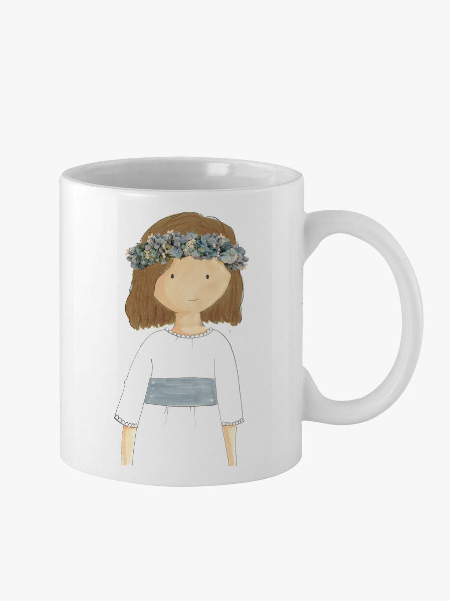Taza Personalizada Comunión Celia Francia