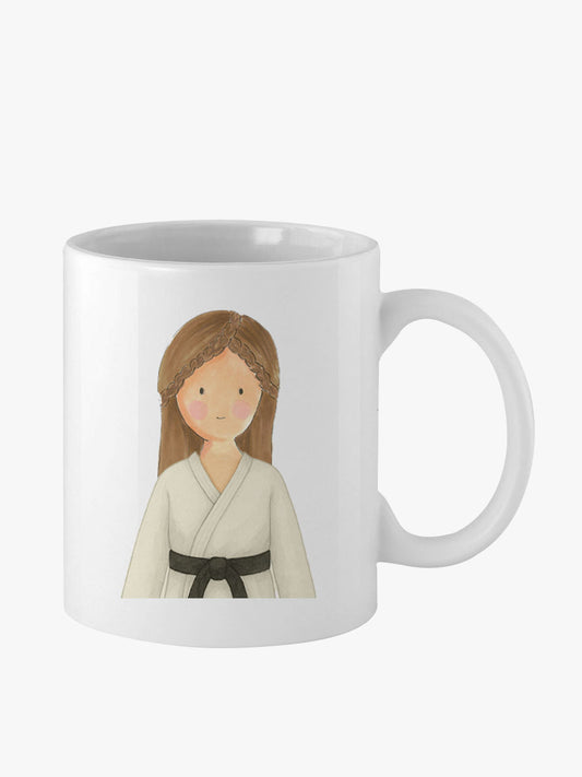 Taza loza Judo Niña