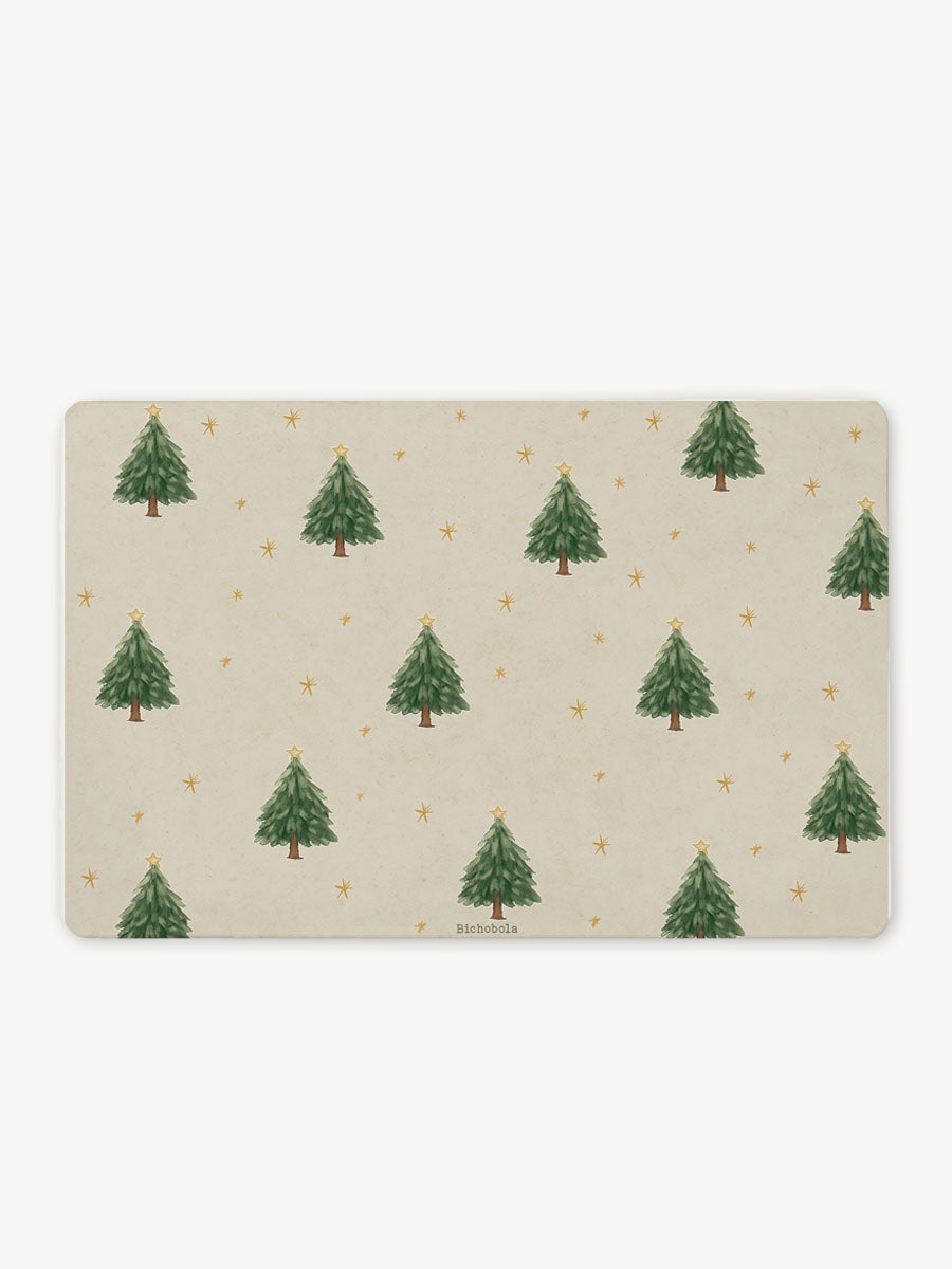 Mantel estampado Abetos