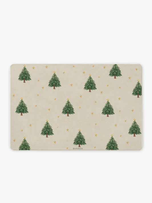 Mantel estampado Abetos