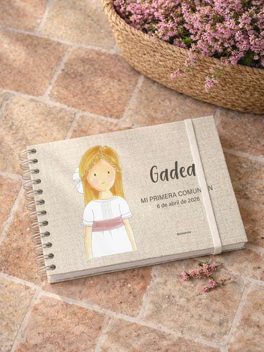 Álbum Comunión Carlota Sencillo