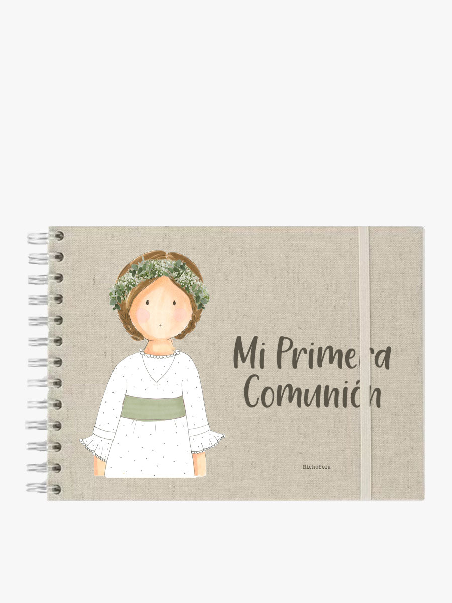 album de comunion no personalizado diseño greta