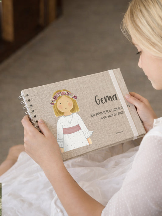 Álbum Comunión Amelia Plumeti