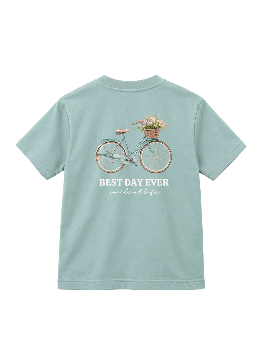 Camiseta Niño Bici Azul