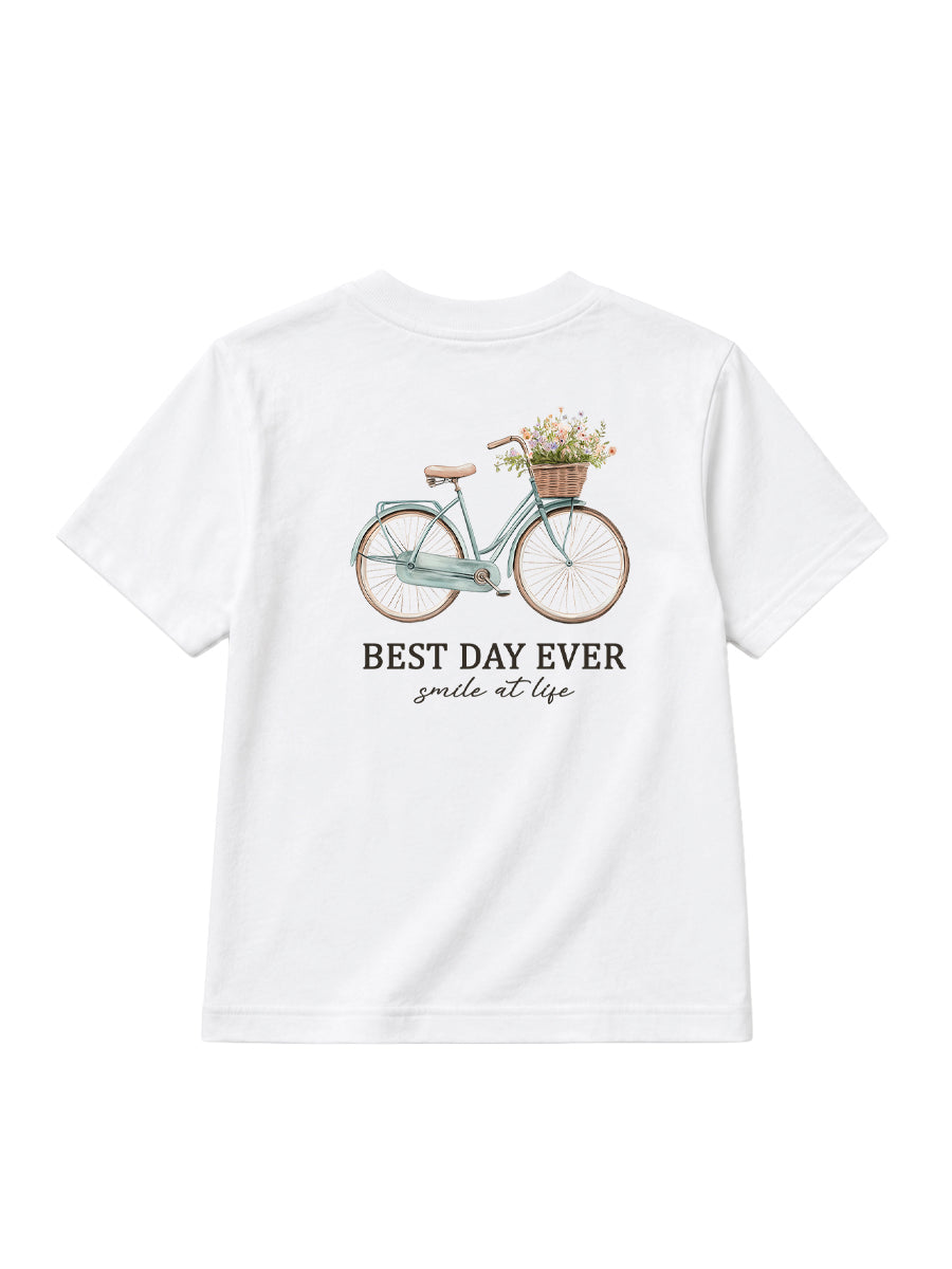 Camiseta Niño Bici Azul