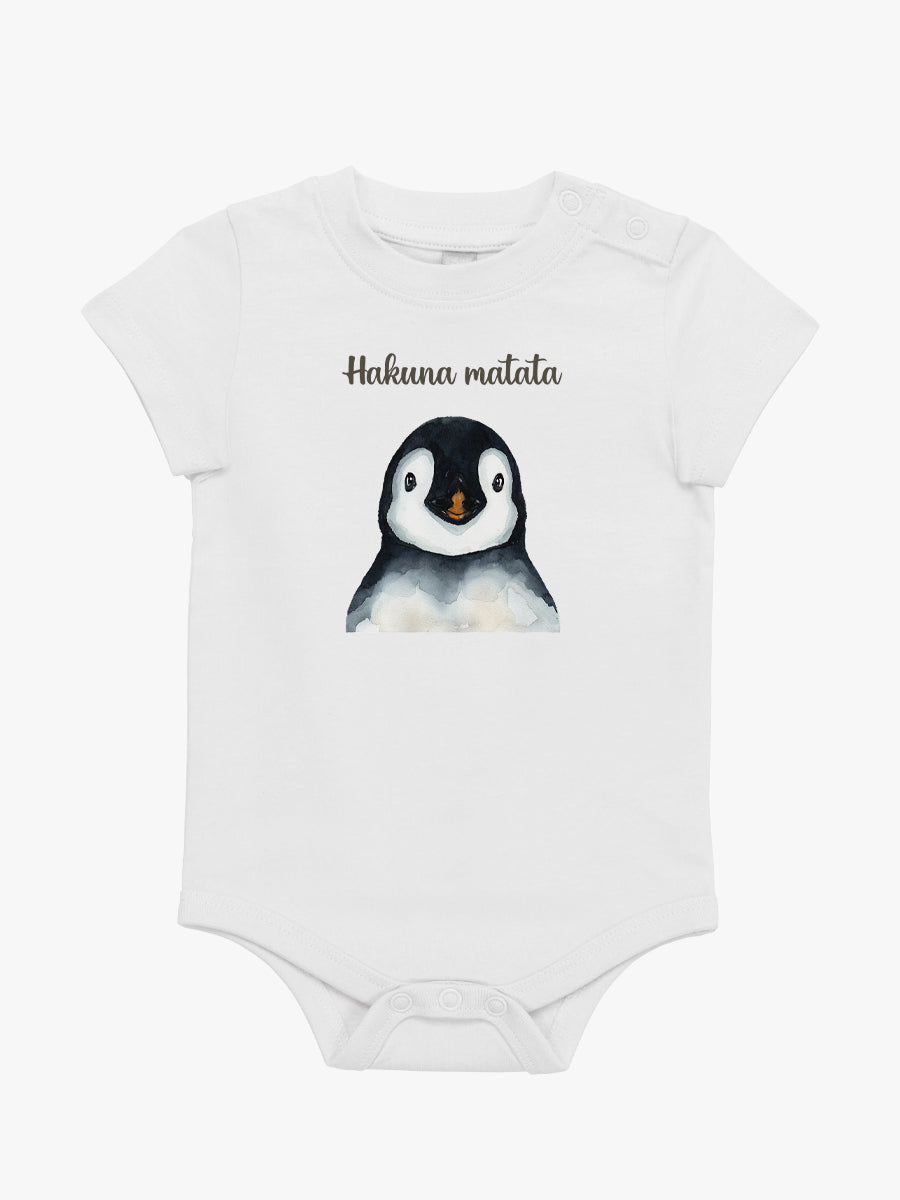Body Bebé Pingüino