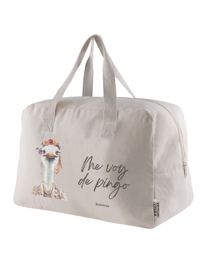 Bolsa Weekend Avestruz Maricruz