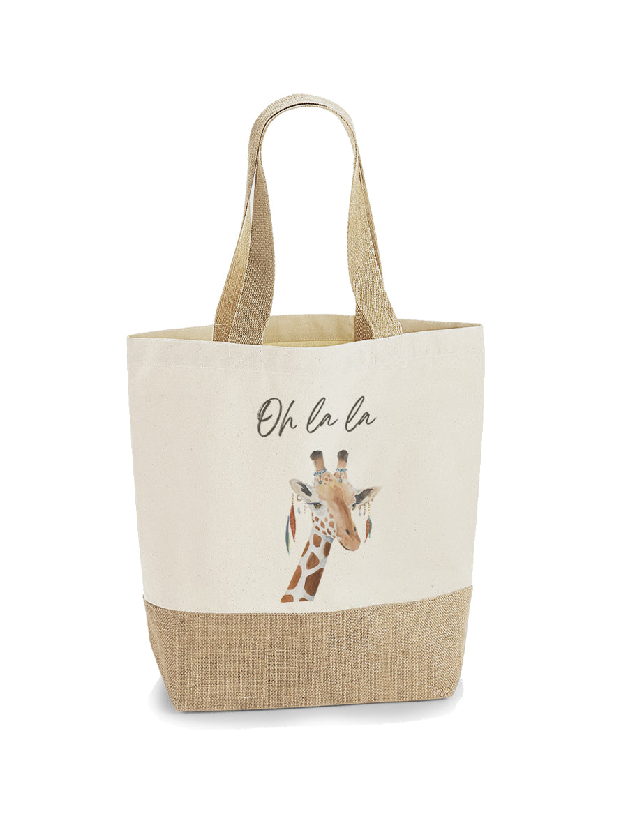 Bolsa yute Jirafa Hippy