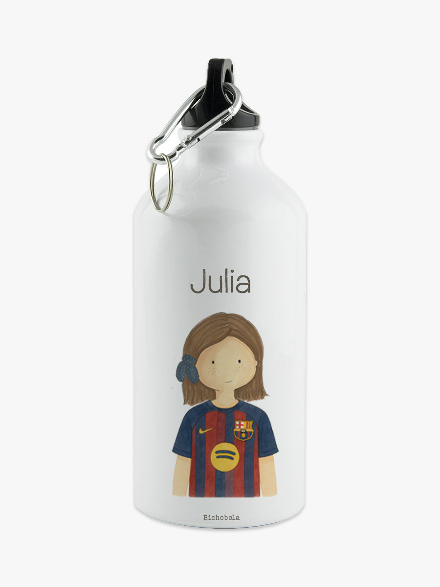 Botella Fútbol Barça Niña