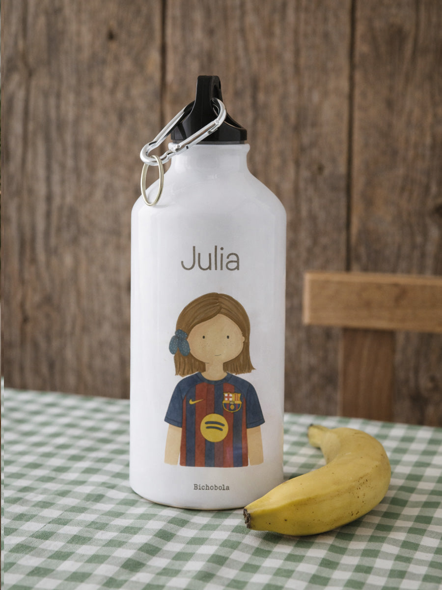 Botella Fútbol Barça Niña